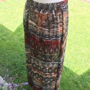 Shear and flowy maxi shirt